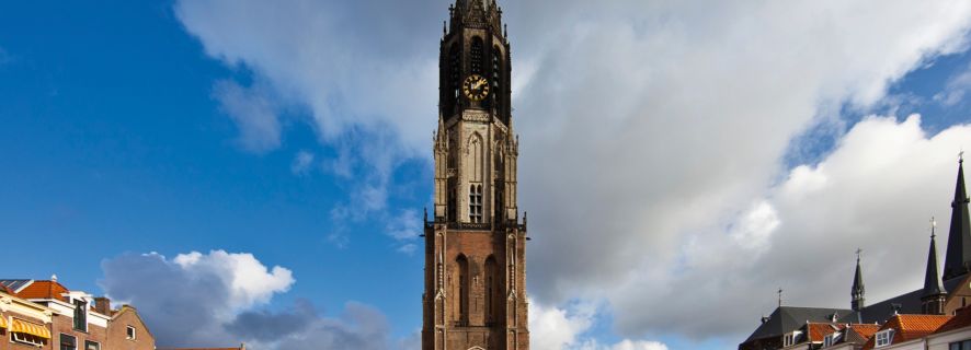 Delft: Pääsylippu vanhaan ja uuteen kirkkoon
