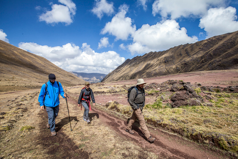 De Cusco: randonnée privée d'une journée à Huchuy Qosqo