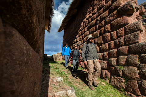 De Cusco: randonnée privée d'une journée à Huchuy Qosqo