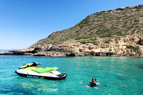 Palma de Mallorca: Jetski-Tour Los Deltas