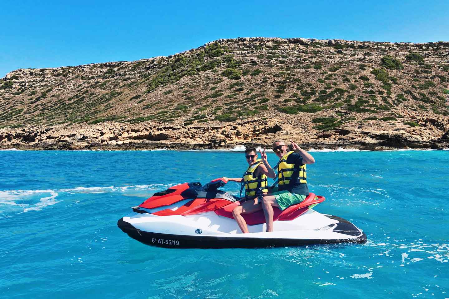 Palma de Mallorca: Los Deltas Jet Ski Tour