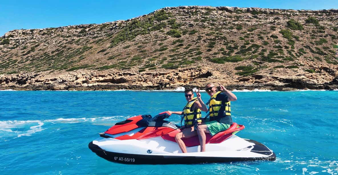 Afbeelding 2 van Palma de Mallorca: jetski-tour Los Deltas