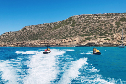 Palma de Mallorca: Jetski-Tour Los Deltas