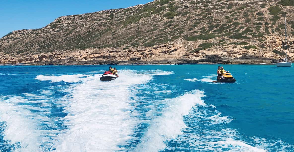 Afbeelding 3 van Palma de Mallorca: jetski-tour Los Deltas