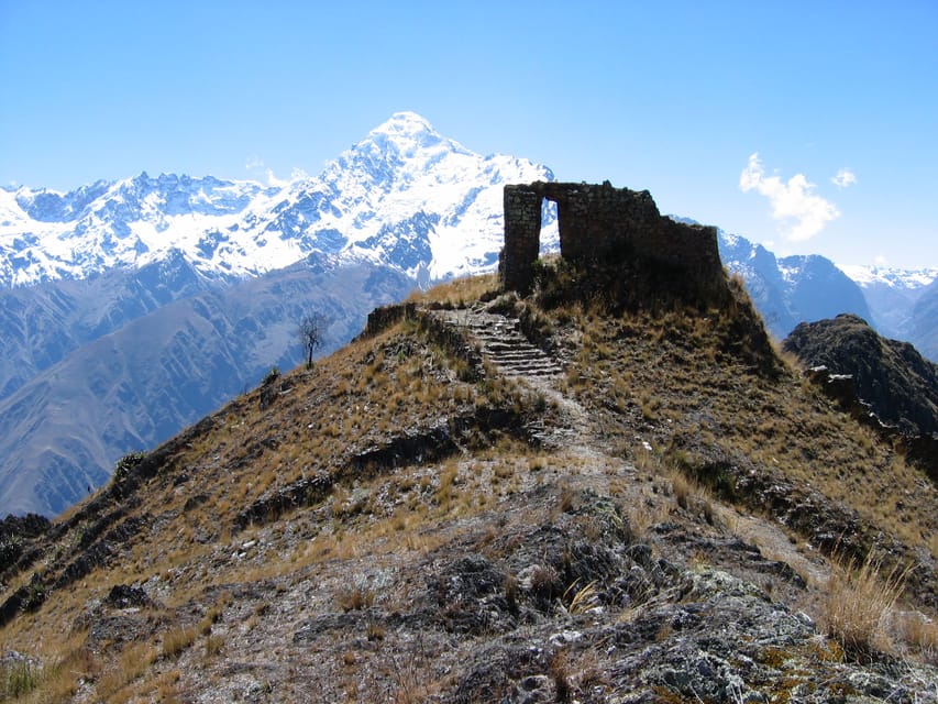 Cachicata Trek to Machu Picchu  Inca Quarry Trail and Inca Trail