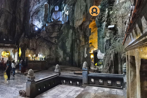 Lady Buddha, Marble Mountains and Am Phu Cave in Da Nang Private Tour & Private transfer & Private Guide