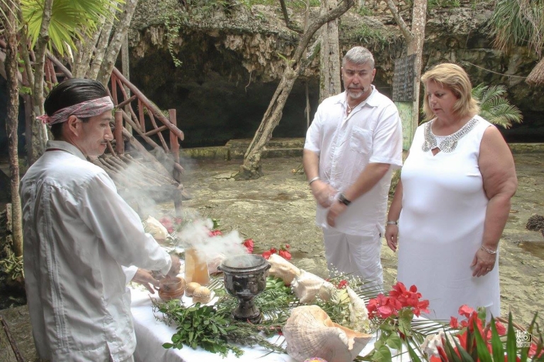 Ab Cancun oder Playa del Carmen: Maya-Reinigungszeremonie