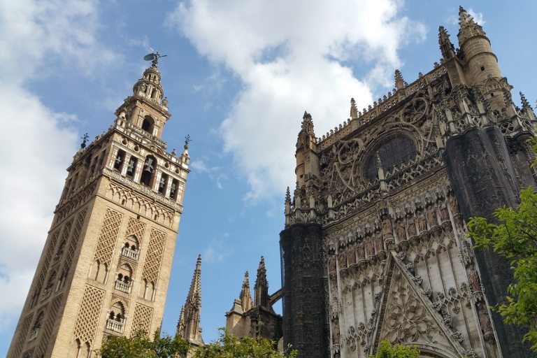 Sevilla: rondleiding kathedraal & Giralda in versneld tempoBezoek de gids in het Frans