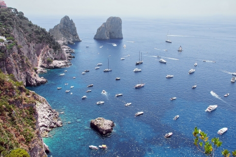 Van Positano: boottocht van een hele dag naar Capri