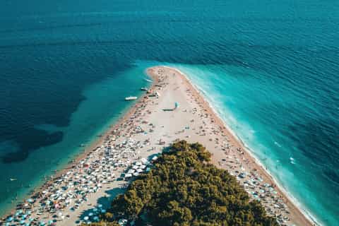 From Split: Golden Horn and Blue Lagoon Full-Day Tour