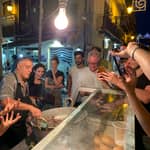 Palermo: tour notturno del cibo di strada in piccoli gruppi