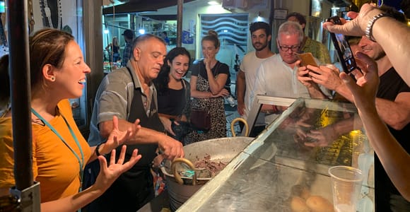 Palermo: Kleingruppentour durch das nächtliche Straßenessen