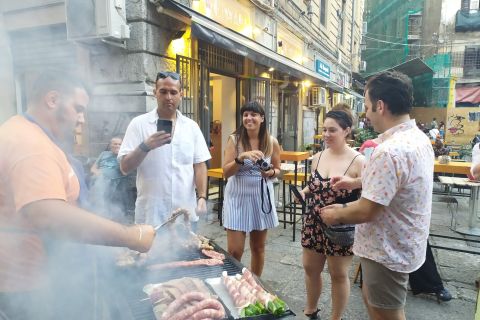 Palermo: tour notturno del cibo di strada per piccoli gruppi