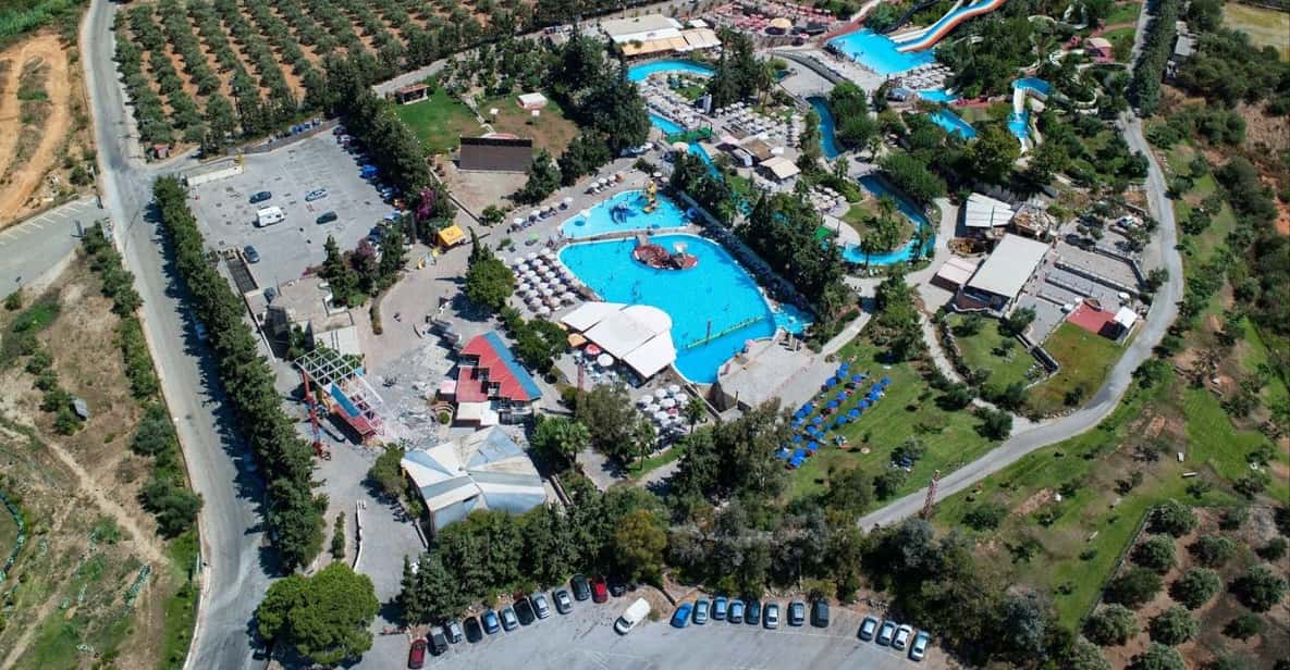 From Chania or Rethymno: Limnoupolis Water Park Trip