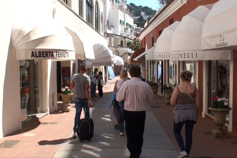 Van Positano: boottocht van een hele dag naar Capri