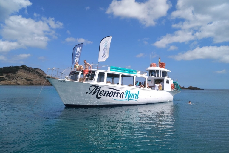 Menorca: paseo en barco por las playas de la costa norte