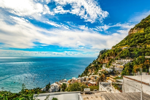 De Sorrente : excursion d'une journée en bateau à Positano et Amalfi