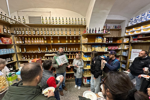 روما جولة الطعام في شارع تراستيفيري وجزيرة التيبر عند الغروب