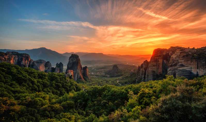 Meteora: Afternoon Monasteries Sunset Tour