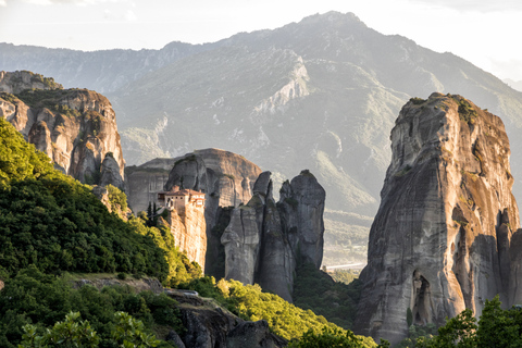 Meteora: Monasteries Tour, Lunch, and Athens Transfer Option Meteora Tour with Lunch and Roundtrip Athens Transportation