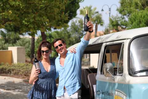 Albufeira/Vilamoura: Volkswagen T2 Algarve Wine Tour