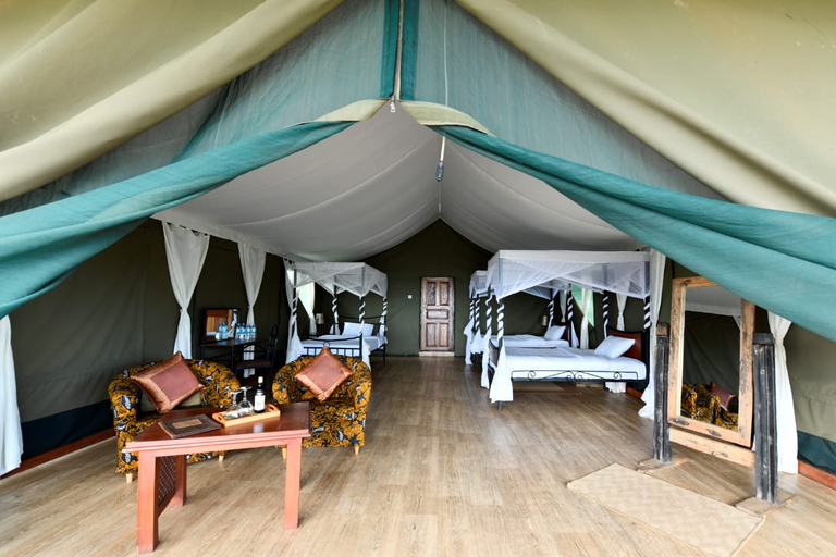 Nuit en safari privé à Masaï MaraNuit en safari privé à l'hébergement de luxe du Masaï Mara