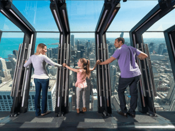Chicago: 360 Observation Deck und TILT mit Mob Bus Tour Chicago: 360 Observation Deck und TILT mit Mob Bus Tour