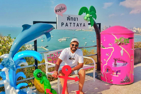 Desde Bangkok: tour en grupo reducido a la playa de Pattaya y la isla de CoralTour privado