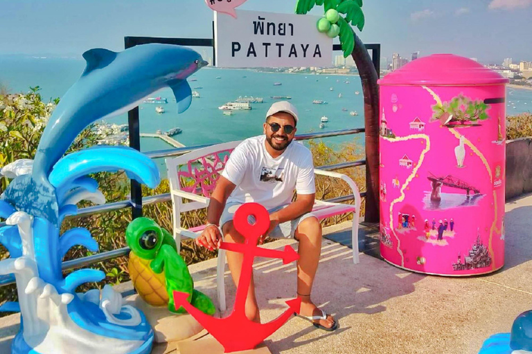 Desde Bangkok: tour en grupo reducido a la playa de Pattaya y la isla de CoralTour privado