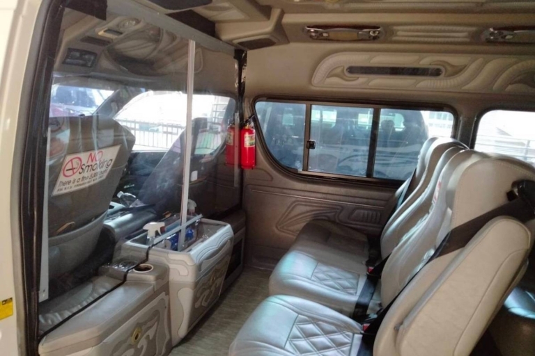 Bangkok: traslado en furgoneta al aeropuerto Don Muang
