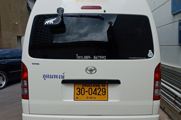Bangkok: traslado en furgoneta al aeropuerto Don Muang