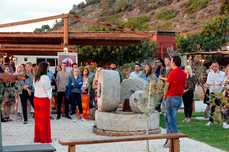 Kreta: rondleiding door de olijfoliefabriek, diner en traditionele dans