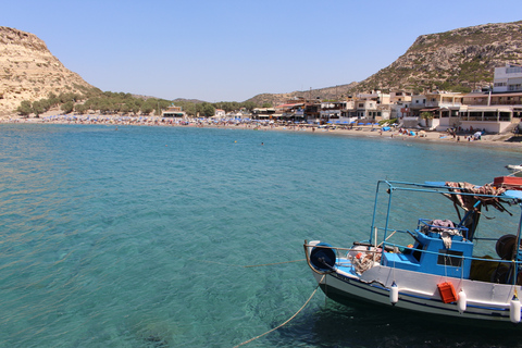 From Heraklion: South Crete Festos and Matala with LunchFrom Heraklion: South Crete Day Trip with Lunch