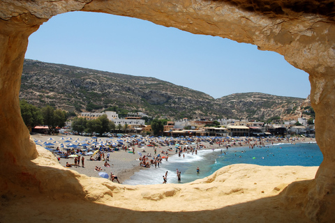 Desde Heraklion: excursión de un día para grupos pequeños al sur de Creta con almuerzo