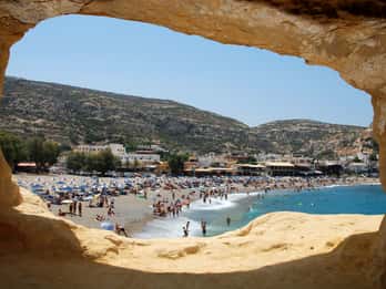 Z Heraklionu: Południowa Kreta Festos i Matala z lunchem