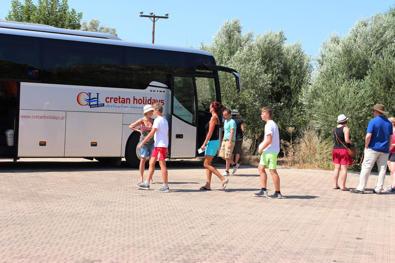 Desde Heraklion: excursión de un día para grupos pequeños al sur de Creta con almuerzo