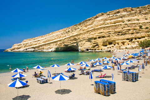 Vanuit Heraklion: dagtrip met kleine groep naar Zuid-Kreta met lunch