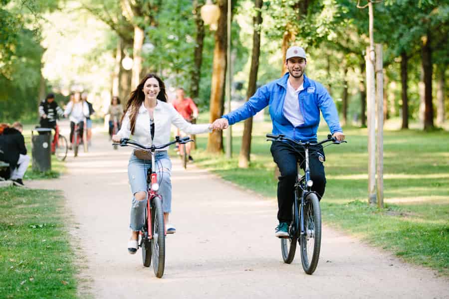 Elektrofahrradverleih Berlin. Foto: GetYourGuide