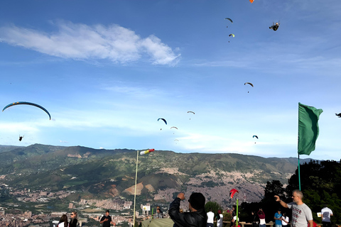 MEDELLIN : VOL EN PARAPENTE + ENREGISTREMENT PHOTOGRAPHIQUE