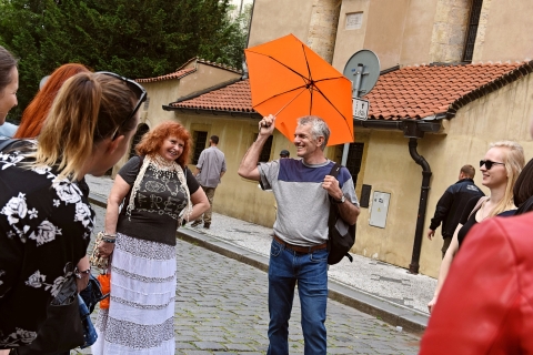 Prague: Old Town and Jewish Quarter Tour Group Tour in Russian with Ticket to the Jewish Museum