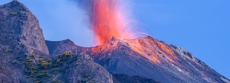 Stromboli : randonnée au coucher du soleil