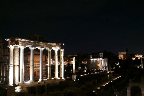 Rome: wonderen van het oude Rome in de schemeringPrivétour in het Italiaans