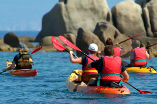 Porticcio: Guiding Kayaking Tour
