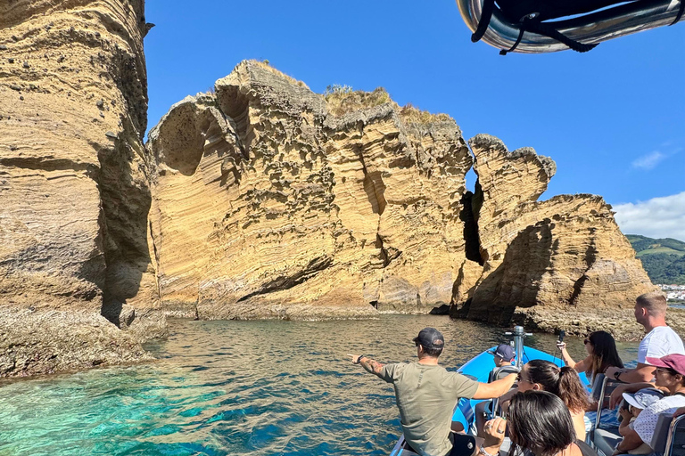 Vila Franca do Campo: Snorkeling & Boat Tour at the Islet