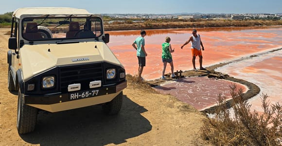 Tavira: Private Jeep 4x4 Tour - Santa Luzia & Salt Pans