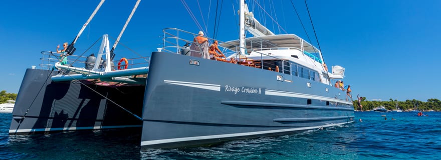 Croisière en catamaran de la Régate Royale de Cannes