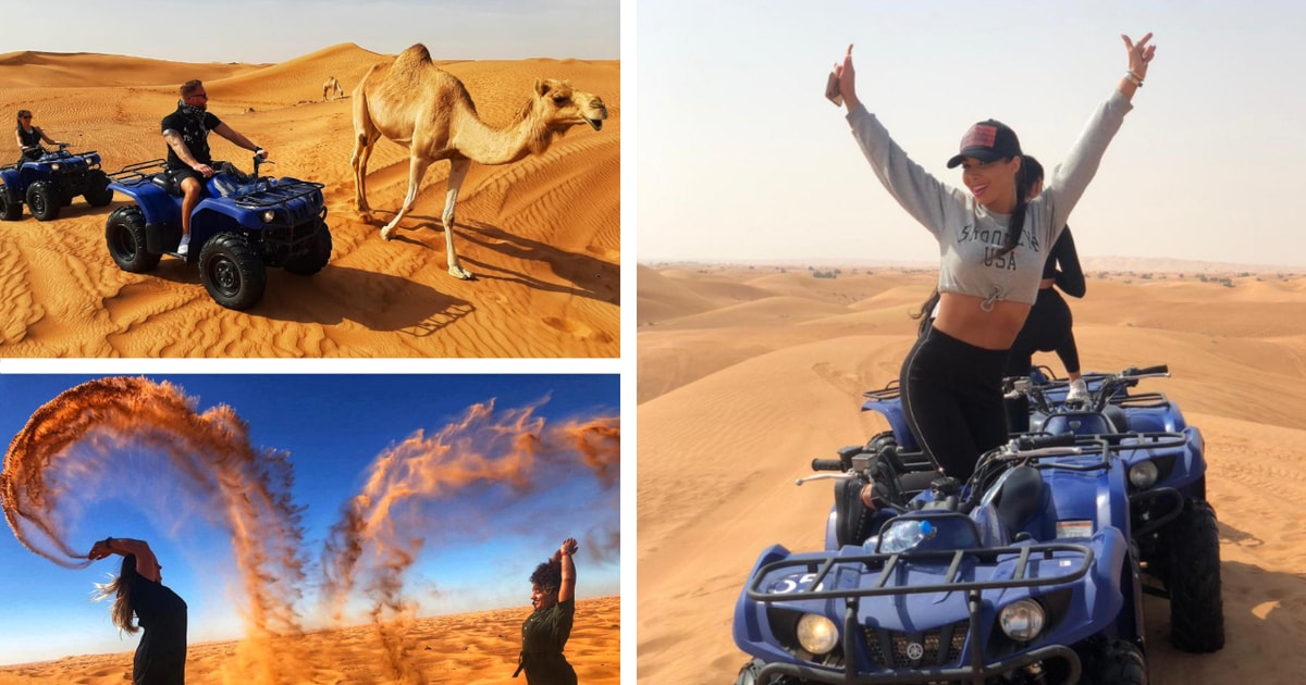 Ab Dubai Wüstensafari mit QuadFahrt GetYourGuide