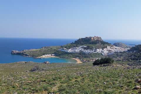 Lindos: Lindos Village and Acropolis Guided Walking Tour