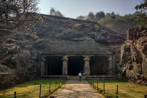 Visite privée à pied du patrimoine avec visite des grottes d&#039;Elephanta