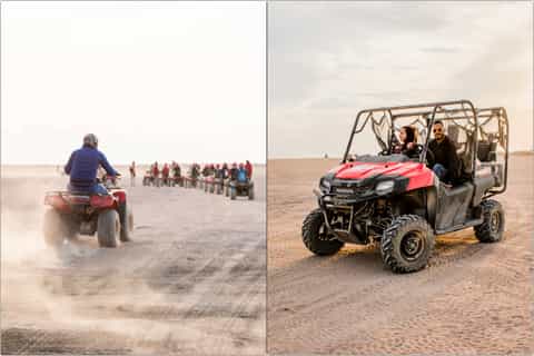 Hurghada: Quad Bike Safari, Camel Ride, BBQ Dinner & Show